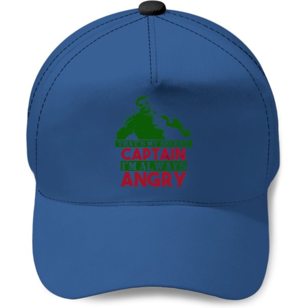 That's My Secret Captain I'm Always Angry Hulk Baseball Caps-image