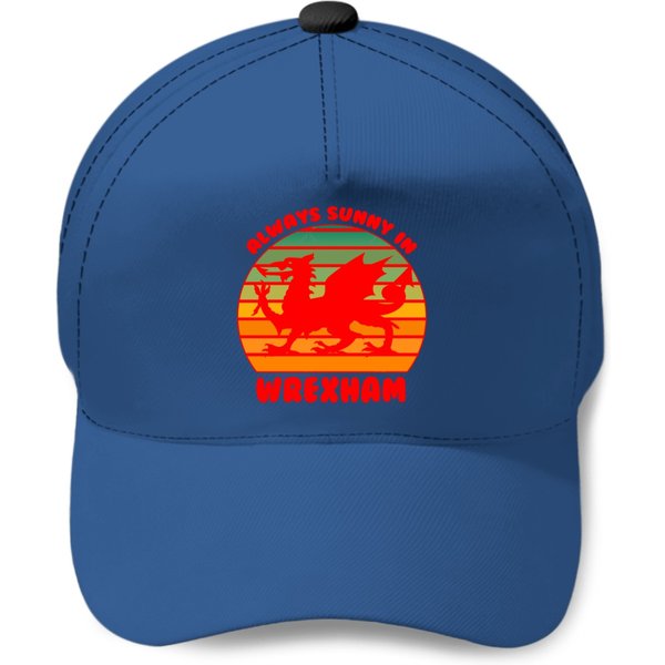 Its Always Sunny In Wrexham Red Dragon 1 Baseball Caps-image