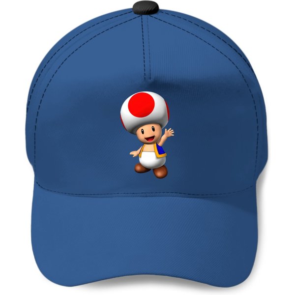 Boy Toad Material Bros Mario Super Kids Funny Baseball Caps-image
