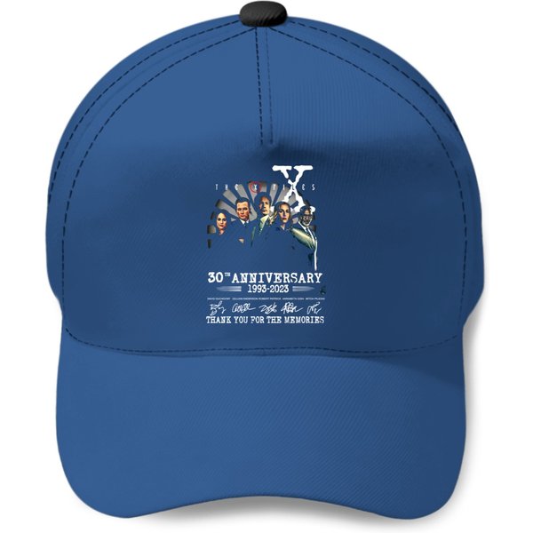 The X Files 30Th Anniversary 1993-2023 Signatures Baseball Caps Black-image