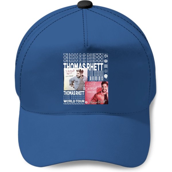 Thomas Rhett Music Baseball Caps, Merch Vintage Home Team Tour 2023 Tickets Album Life Changes Baseball Caps-image
