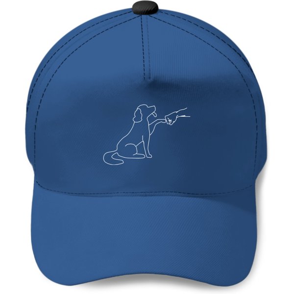 Dog Fist Bump, Dog Lovers Gift Baseball Caps-image