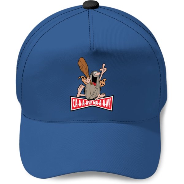 Captain Caveman Baseball Caps-image