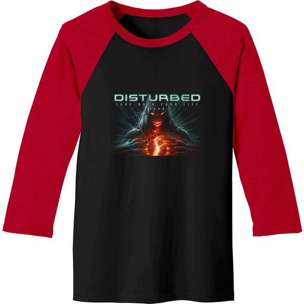 Disturbed Take Back Your Live 2023 Tour 2 Sides Baseball Tees, Disturbed Tour Concert Baseball Tees, Take Back Your Life 2023 Merch-image