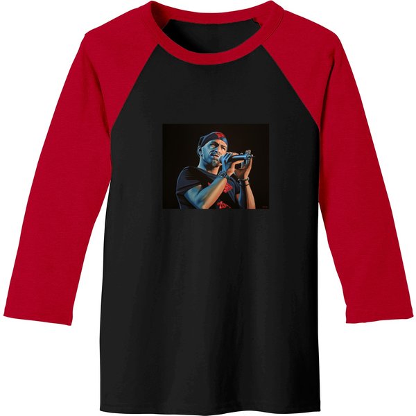 Eros Ramazzotti Painting Baseball Tees