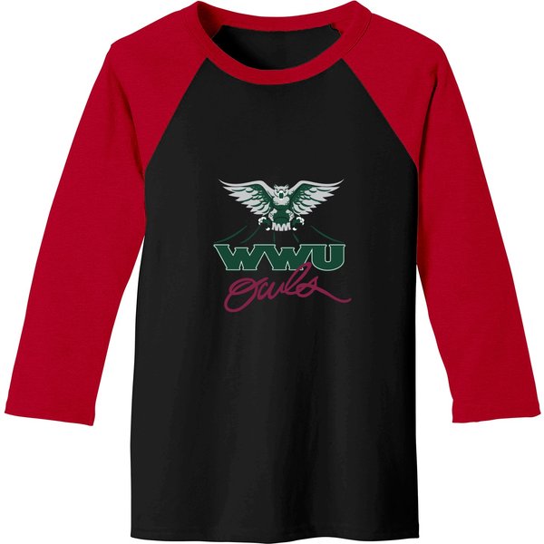William Woods University Owls Logo Baseball Tees-image
