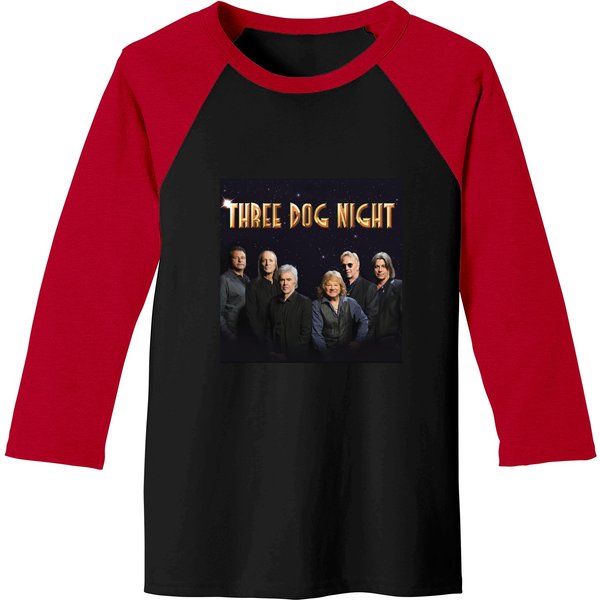 Rock Three Dog Night Band Baseball Tees-image