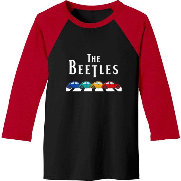 The Beatles Abbey Road Baseball Tees For Fans-image