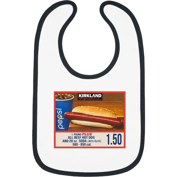 1.50 Costco Hot Dog & Soda Combo Bibs-image