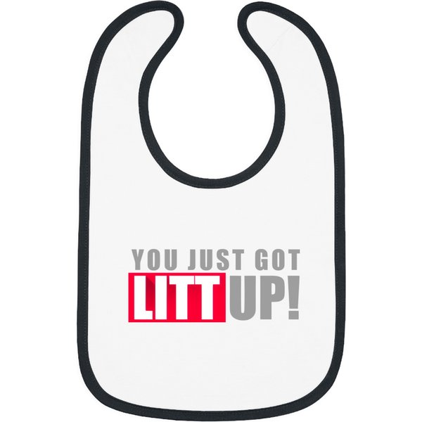 Louis Litt You Just Got Litt Up Bibs-image