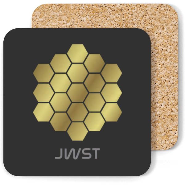 Jwst Coasters | James Webb Space Telescope Unisex Coasters | Astronomy Lover Gift