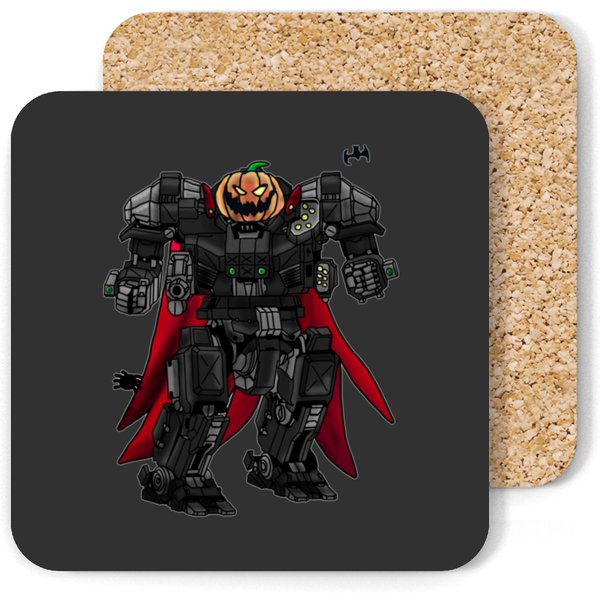 Battletech Atlas Halloween Coasters-image