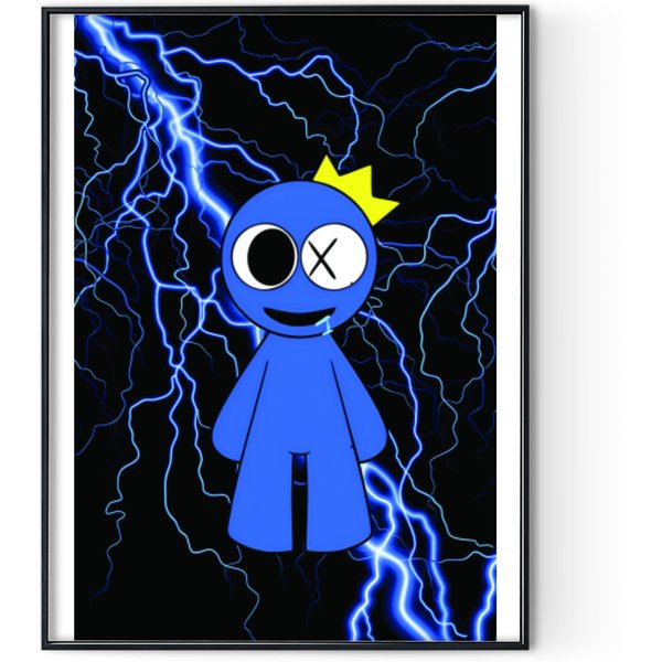Rainbow Friends Hug It Out Premium Matte Vertical Poster Digital Posters Print-image