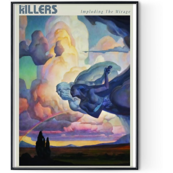 The Killers Imploding The Mirage Album Poster Digital Posters Print-image