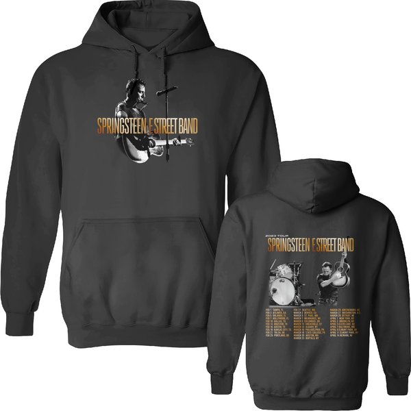 Bruce Springsteen And The E Street Band Tour 2023 Hoodie, Rock Band 2023 Hoodie-image
