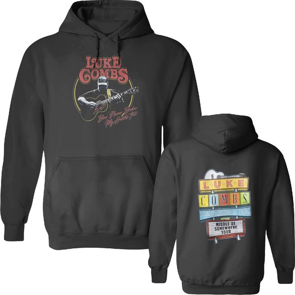 Lukee Comb Hoodie,Lukee Comb Guitar-image