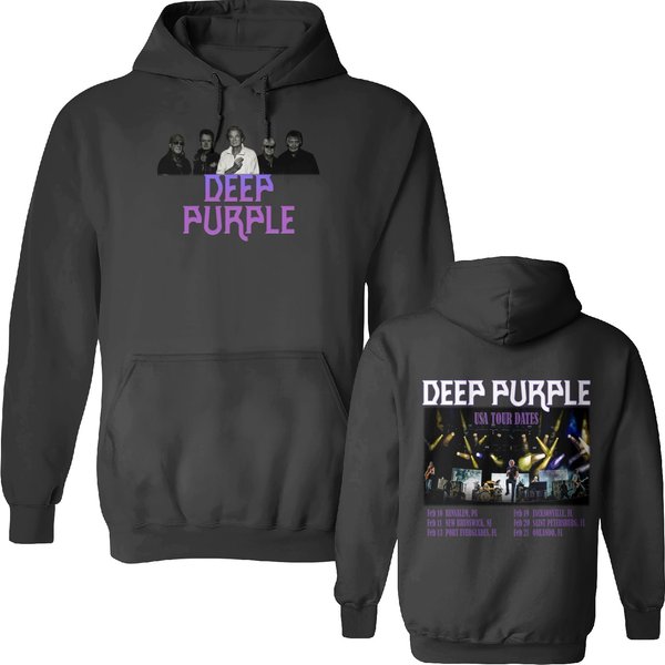 2023 Deep Purple Usa Tour Hoodie-image