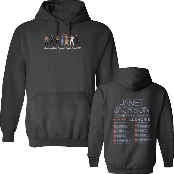 Janet Jackson Together Again Tour 2023 Shirt, Janet Jackson Merch-image