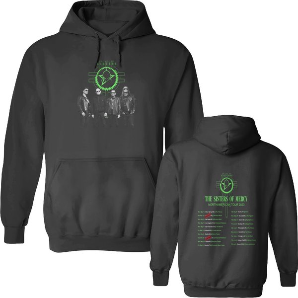 The Sisters Of Mercy Band North America 2023 Tour Shirt, North America 2023 Tour Hoodie