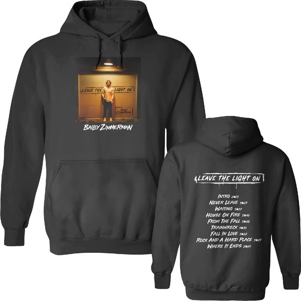 Bailey Zimmerman 2023 Tour Hoodie And Shirt-image