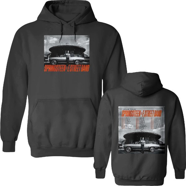 Bruce Springsteen Tour 2023 T Shirt, Vintage Bruce Springsteen E Street Band Gift For Fans Hoodie-image
