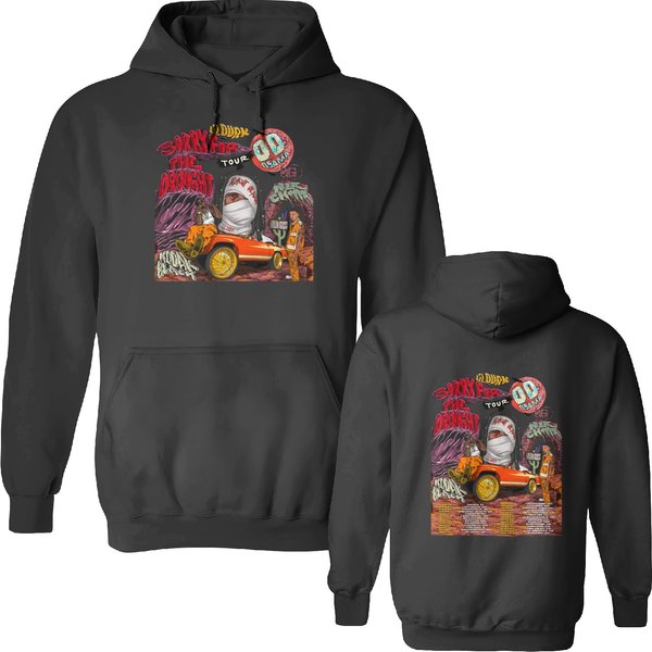 Lil Durk 2023 Tour Double Sided Hoodies-image