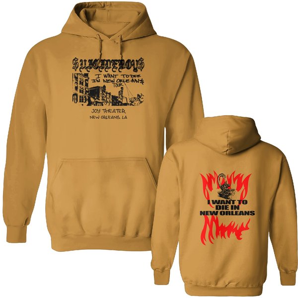 Suicideboys I Want To Die In New Orleans Music Album Cover Hoodie-image