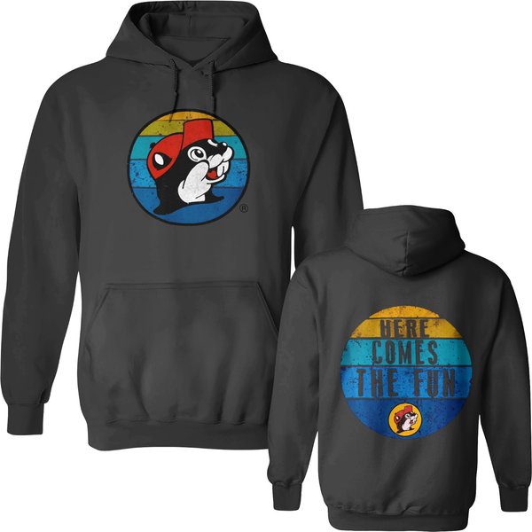 Vintage 80S Buc-Ee Beaver Double Sided Hoodies-image