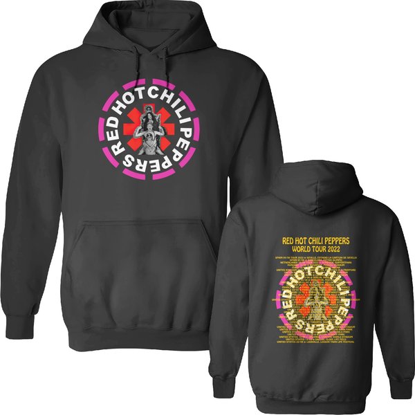 Red Hot Chili Peppers 2022 World Tour Double Sided Hoodies-image