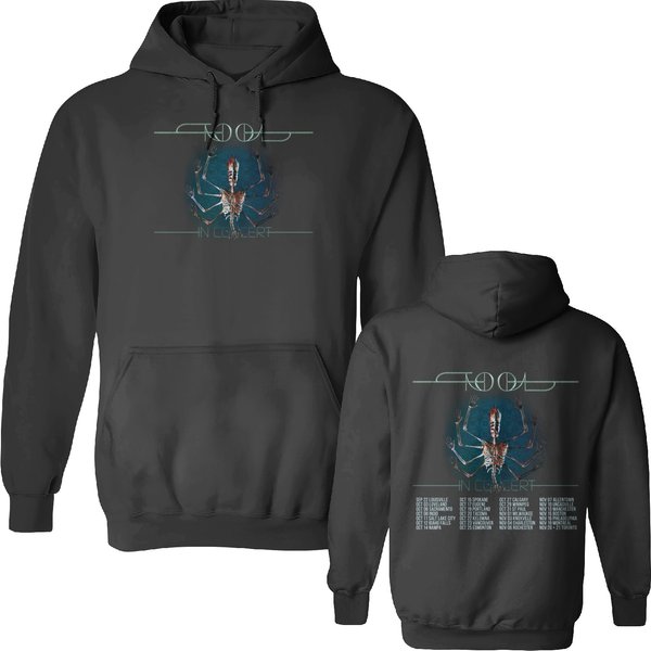 Tool In Concert 2023 Double Sided Hoodies, Tool Band Fan Double Sided Hoodies-image