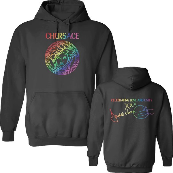 Cher Chersace Double Sided Hoodies Chersace For Pride Month 2022 Double Sided Hoodies,