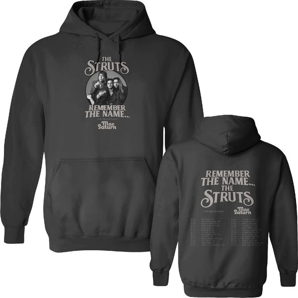 The Struts Remember The Name 2023 Tour Double Sided Hoodies, The Struts Band Fan Double Sided Hoodies-image