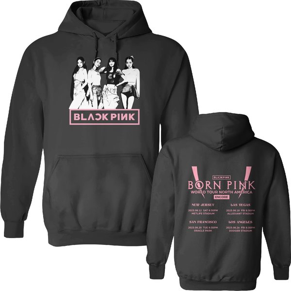 Double Sided Blackpink World Tour 2023 Hoodie-image