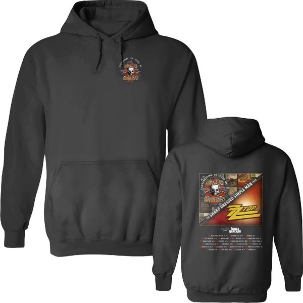 Lynyrd Skynyrd Tour 2023 Double Sided Hoodies, The Sharp Dressed Simple Man Tour 2023 Double Sided Hoodies