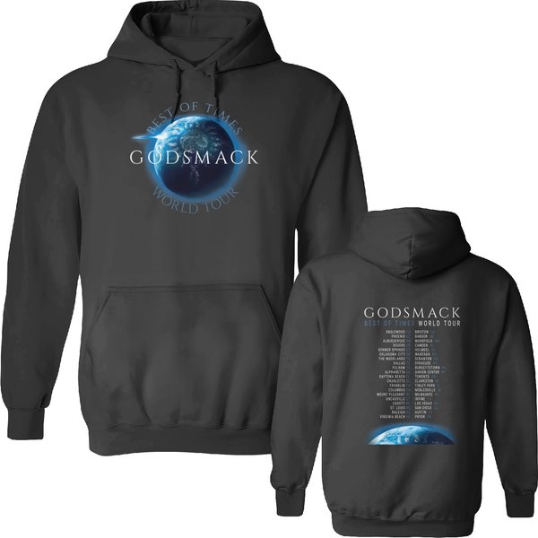 Godsmack Best Of Time 2023 Tour Double Sided Double Sided Hoodies-image