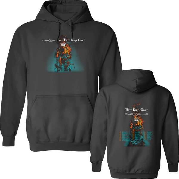 Chevelle And Three Days Grace 2023 Tour Double Sided Hoodies-image