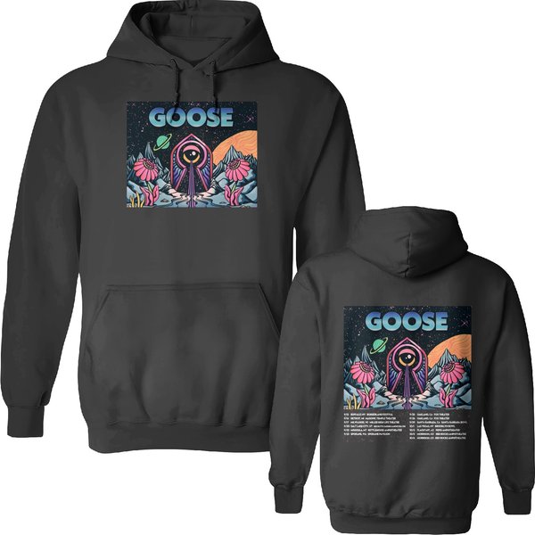 Goose Band Fall Tour 2023 Double Sided Hoodies, Goose Band Fan Double Sided Hoodies-image