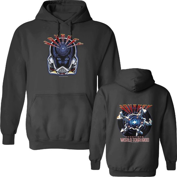 Vintage 1983 Journey Frontiers World Tour Double Sided Hoodies, Journey Tour 50Th Double Sided Hoodies-image