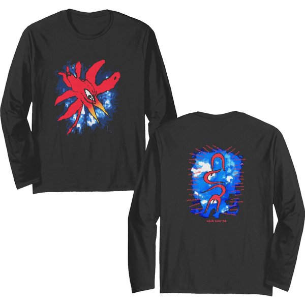 The Cure Wish Tour '92 Double Sided Long Sleeves, The Cure Tour 1992 Double Sided Long Sleeves