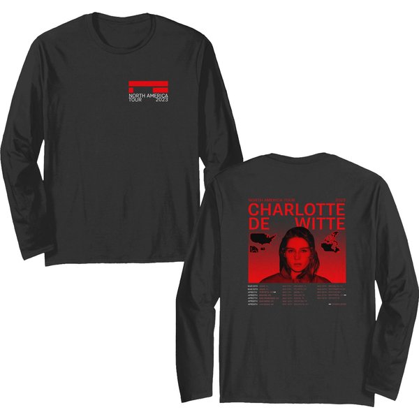 Charlotte De Witte North American Tour 2023 Double Sided Long Sleeves-image