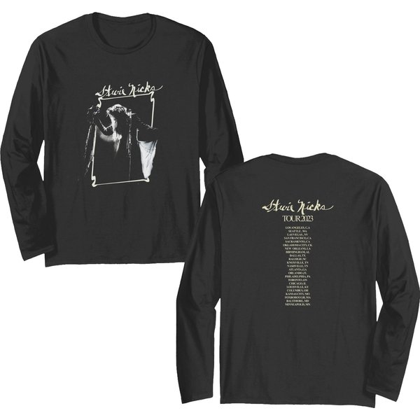Stevie Nicks Tour 2023 Live In Concert Double Sided Long Sleeves-image