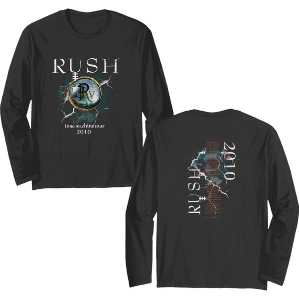 Rush Time Machine Tour Double Sided Long Sleeve-image
