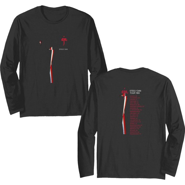Steely Dan Aja Tour 1993 Double Sided Long Sleeves-image