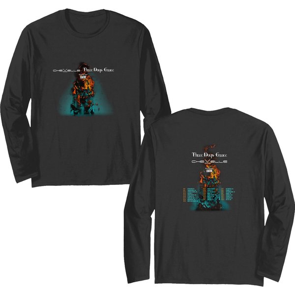 Chevelle And Three Days Grace-2023 Tour Double Sided-Double Sided Long Sleeves, Double Sided Long Sleeves For Fan-image