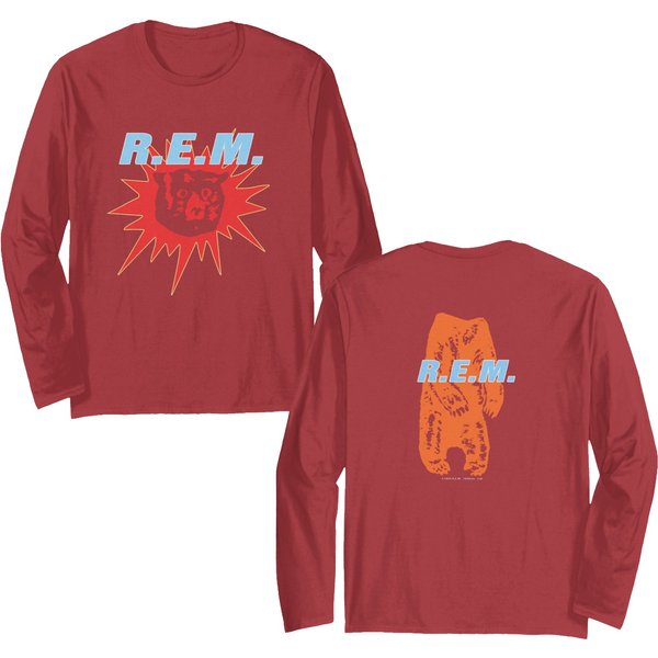 Monster R.E.M. Tour 1994 Double Sided Long Sleeves, Rem Band Monster Double Sided Long Sleeves-image