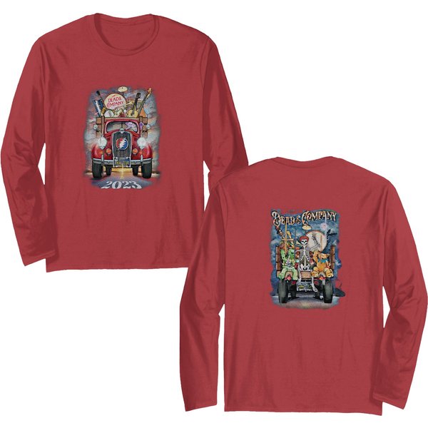 Dead And Company The Final Tour 2023 Long Sleeve Shirts - Double-sided