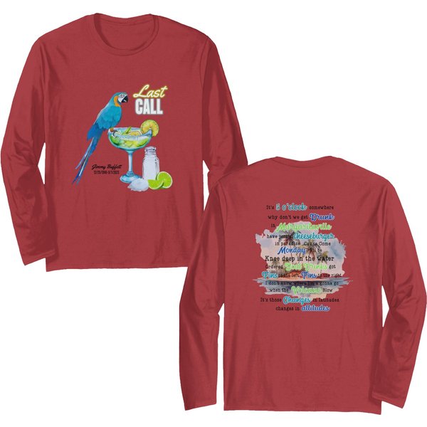 Jimmy Buffett Memorial Double Sided Long Sleeves-image