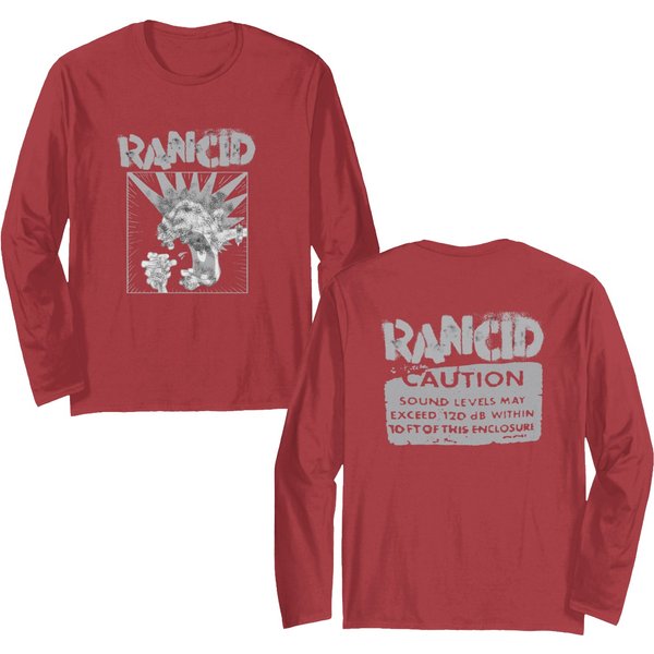 Vintage Rancid Merch Double Sided Long Sleeves 2001 Double Side-image
