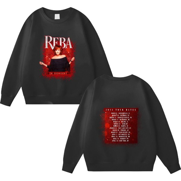 Reba Mcentire Live In Concert 2023 Tour Shirt, Reba Mcentire Shirt, Live In Concert Tour Sweatshirt-image