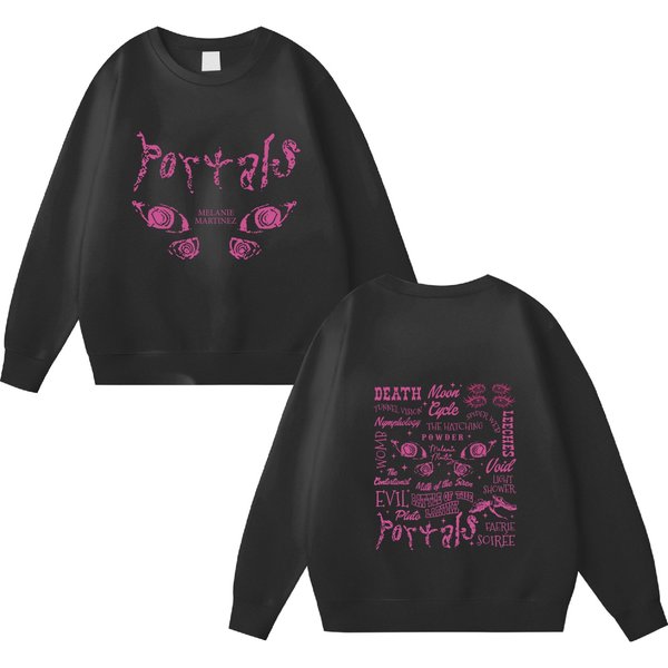 Melanie Portals Two Sides Sweatshirt | Portals Full Tracklist Sweatshirt